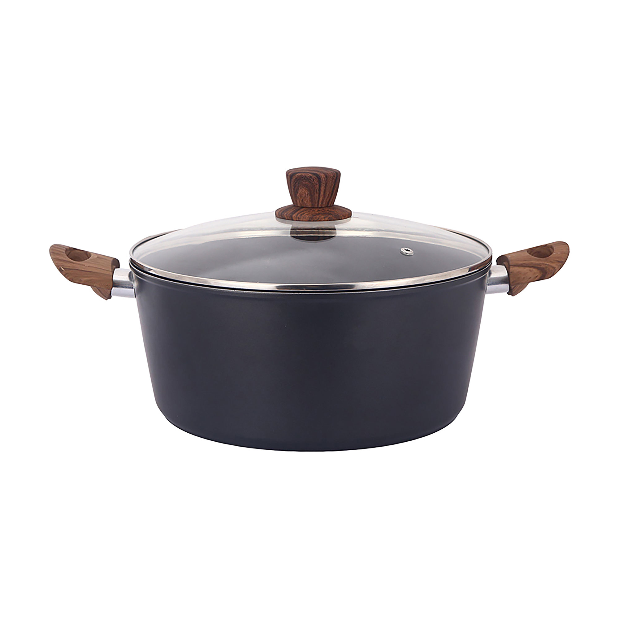 Каструля BRAVO CHEF Класична, з кришкою, 22 см, 3.2 л (BC-2101-22)